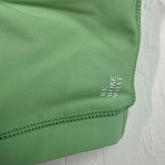 WeWoreWhat Fair Green Racerback Bra Medium NWT - Picture 3 of 6